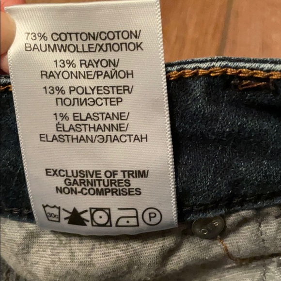 Silver Mid Skinny Jean W26 L 31 - Picture 8 of 10